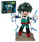 ZIQILIGHTING Set di blocchi da costruzione Mido, Set da collezione anime Mine Held Acade (MHA), Regalo di Natale e Halloween per i fan della TV Friends Ragazzi e ragazze 6+ (498 pezzi)