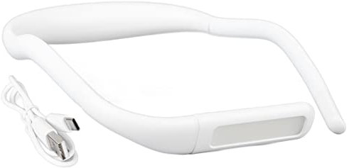 Gsycle Lampe de lecture de cou, luminosité de couleur réglable et Flexible, lampes de lecture pour livres de Camping (Blanco)