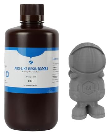 Tough Resin, 1000g Photosensitive 3D Print Resin, UV-Curing Photopolymer Resin, Low Odor Printer Resin, 3D Printing Liquid, Board Game Character Resin, Durable 3D Printing Resin, Resin For Board Games