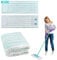 3 Piezas para Leifheit Profi XL Micro Duo Fundas de Repuesto para Limpiaparabrisas, Recambio para Leifheit Profi XL Cotton Plus Microfibra, para Todo Tipo de Suelos