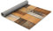 HomeLife Alfombra de cocina antideslizante lavable en lavadora, 52 x 350 cm, fabricada en Italia, alfombra antimanchas, de PVC para proteger y decorar el suelo, alfombra larga de goma [350 cm]
