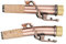 HEMOTON 2 Teiliges Saxophon Mundstück Trompete Horn Sopran Saxophon Kit Altsaxophon Saxophon Mundstück Bariton Tenorsaxophon Zubehör Klarinettenständer Cello Fagott Saxophon