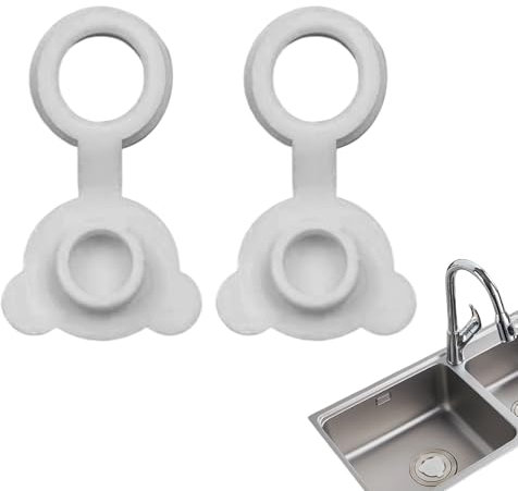 Silicone Bathtub Stopper, Bear Shape Drain Plug, 1.38x1.57x0.59 Inches Easy Use & Cleaning, Child Bath Cap for Everyday Around Children and Kids Giving Parents Confidence