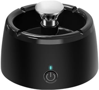2 en 1 purificateur d'air cendrier multifonctionnel sans fumée idéal, Cendrier Aspirateur De Fumée, Cendrier purificateur d'air pour cigarettes, intérieur, pour la maison, la voiture, le bureau