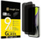 Lot de 3 films de protection de la vie privée pour Samsung Galaxy S9 Plus, sans bulles, dureté 9H+, angle de confidentialité 28°, ultra résistant