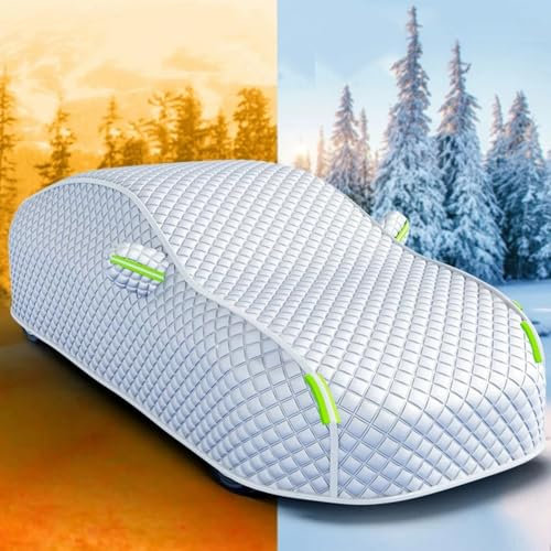 Housse De Protection Voiture Extérieur pour Renault Clio 4,Bâche Voiture Anti grêle Étanche Anti-UV Imperméable Respirante Protection Solaire Pluie Epaissie