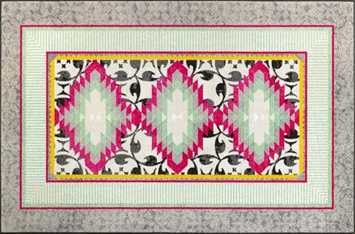 Wash+Dry Fußmatte, Tribal Pop 115x175cm, innen und außen, waschbar