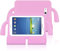 Funda Goma EVA para Samsung Tab A8 / Lenovo M10 Plus 3ª Generación, Tablet Tableta Carcasa Antigolpe Silicona Reforzada Resistente para Niños Infantil FTAI (Rosa)