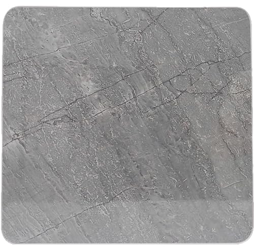 Snaweo Bootstisch, Klapptisch, Ersatz for Camper-Tischplatte, Mehrschichtige Massivholz-Tischplatte, Kanten Aus Aluminiumlegierung, for Wohnmobile Im Freien, Wohnmobiles, Kaffee-Esstische, Küchen(Gray