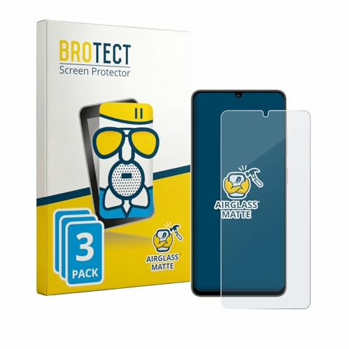 BROTECT Entspiegelungs Schutzglas für ZTE Blade A56 (3 Stück) Schutzfolie Panzer Glas Matt [Extrem Kratzfest 9H, Anti-Reflex, Anti-Fingerprint]