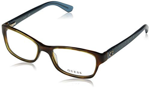 Guess Unisex-Erwachsene GU2591 052 53 Brillengestelle, Braun (Avana Scura)