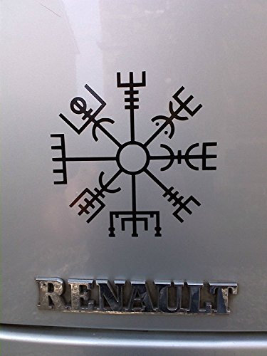 Isländisch Rune Tumblr Vegvisir Vinyl Aufkleber