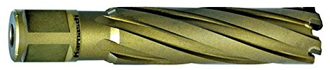 KARNASCH 201650070 Hard-Line80 Core Drill Bit with Hard Metal, Weldon Handle, 70 mm Cutting Diameter, 80 mm Cutting Length, 32 mm Shank Diameter