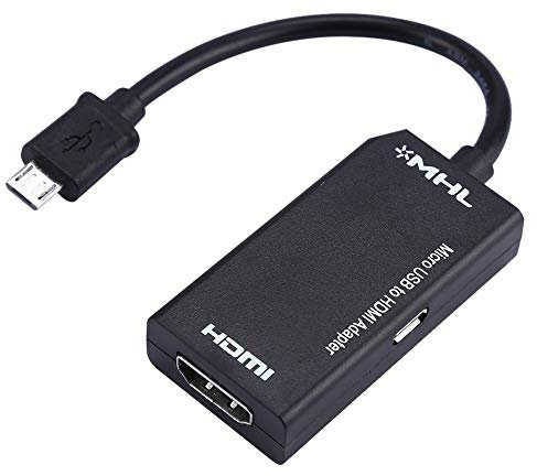 Babz Tech Câble adaptateur micro USB vers HDMI MHL 1080p pour Sony Xperia Z ZR Z1 Z2 Z3 IM750
