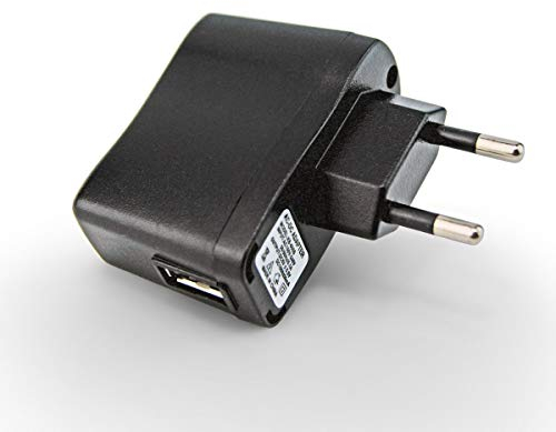 PRUNUS 5V 1A USB AC/DC Adapter With Indicator Light, Radio Registratore Multifunctional Speaker with ricaricabile litio Battery