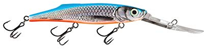 Salmo Freediver Super Deep Runner 12cm Hechtköder - Köder für Hecht, Zander, Barsch, Hechtköder, Hechtwobbler, Barschwobbler, Farben:Silver Blue