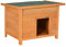 PawHut Cuccia per Cani Impermeabile da Esterno in Legno di Abete, 85x58x58cm