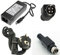 TechnoMedia Alimentatore Adattatore 12V 5A 220v Power Adapter minidin 4pin Power Plug per Monitor Box HDD di Rete USB