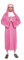 Déguisement de Religieuse Rose pour homme