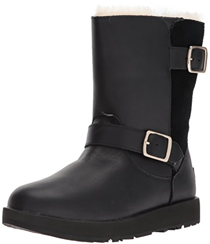 Ugg Breida Damen Stiefel Waterproof Glattleder mit Lammfell (36)