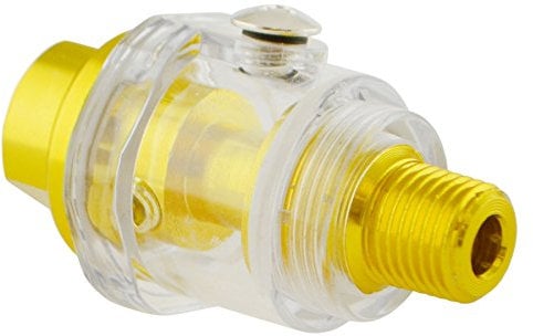 1/4'' BSP Mini in Line Oiler Air Tool Oiler Lubricator Compressor Pipe Oil TE843