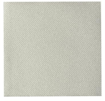Sovie HORECA Linclass® Airlaid Tischdecke 80x80 cm, Mitteldecke stoffähnlich, praktisches Einmal-Tischtuch, edle Tischdeko, 20 Stück, Silber