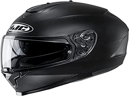 Motorradhelm HJC C70 SEMI MAT Schwarz/SEMI Flat Black, Schwarz, XL