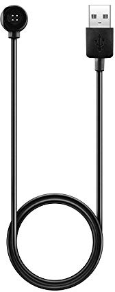Chofit Ersatz-Polar-Kabel, Polar Loop, USB-Ladekabel, Datensynchronisationskabel, Zubehör, kompatibel mit Polar Loop2 M600 Ladegerät (Schwarz, 1 Stück)
