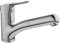 Ideal Standard - Ceraflex, Miscelatore monocomado per lavello da cucina, Bocca fissa con doccetta estraibile, Cromato