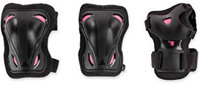 Rollerblade Skate Gear 3 Beschützer Black/Raspberry S