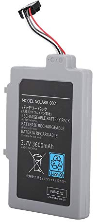 Garsent Batterie de Manette, 3.7V 3600mAh Batterie Rechargeable de Remplacement pour WIIU.