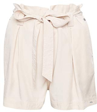 Superdry Women's Desert Paper Bag Shorts Short Not Applicable, Beige (Oat Bran Rust), 18 (Manufacturer Size: 16)