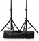 Speaker Stand Kit Pair inc Carry Case DJ Disco PA Speaker Stand Tripod