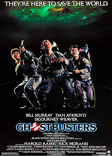 Generic Ghostbusters 1984, klassisches Vintage-Film-Poster, glänzend, A4 210 × 297 mm
