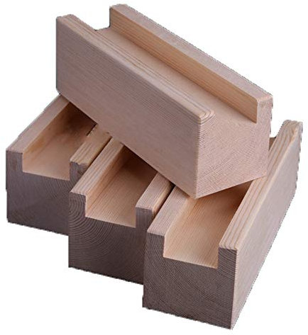 pingping1991 Lot de 4 Rehausseurs de Meubles,Élévateur de lit,Rassembleurs de lit en Bois,Rehausseurs de Bureau,Mobilier de Table en Bois,pour Canapé Chaises pour Jambes