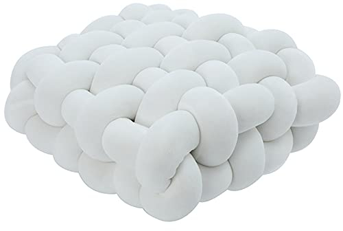 DFANCE Sofa Kopfkissen Knot Kissen, Geknotetes Kissen 30x40CM,Zierkissen Knoten für Einfarbig,Knotenkissen Nordische Kreativität,für Schlafzimmer, Sofa,Bett