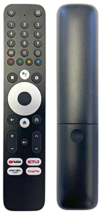 LEYF Original Fernbedienung Kompatibel für Wzone Android TV Box - BT Verbindung - Sprachbefehl Funktion