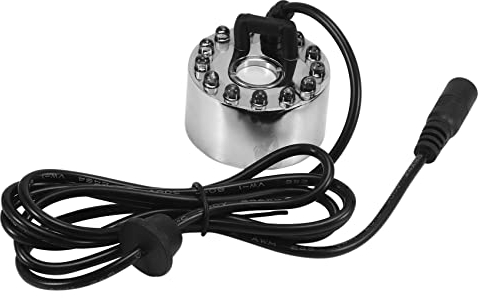 ICECHEN Fogger Zerstäuber, Ultraschall, 12 LEDs