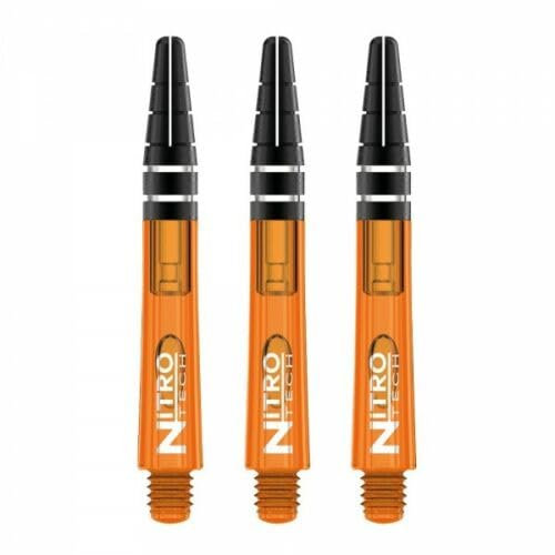 Red Dragon Shafts Nitrotech in verschiedene Farben Längen Shaft Dart Schaft Stem Farben Orange Länge Medium = 42,0mm