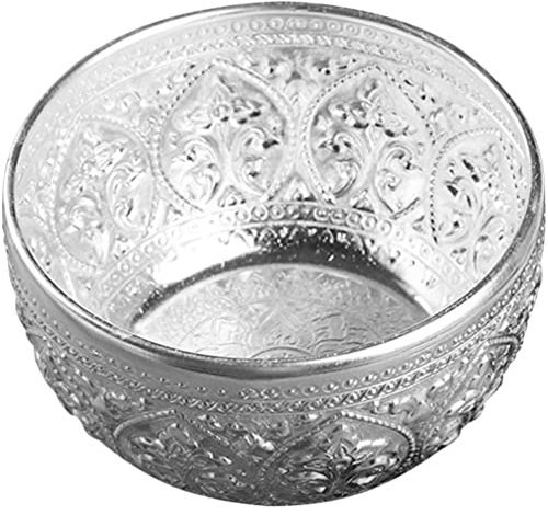 Yardwe ThailäNdische Schale Handgefertigt 8cm - Traditionelle Thai Wasserschale FüR Songkran, Hochzeit, Buddhistische Zeremonien, Spa-öLbehäLter, Dekorative Schale