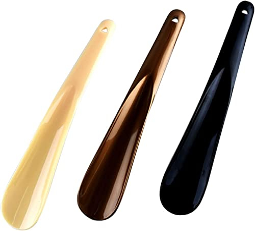 Schuhlöffel Klein 20 cm 3 Stück Schuhanzieher Kunststoff Kurz Schuhanzieher Plastik Shoe Horn Kleiner Schuhanzieher zum mitnehmen für Verschiedene Stiefel und Schuhe Entworfen