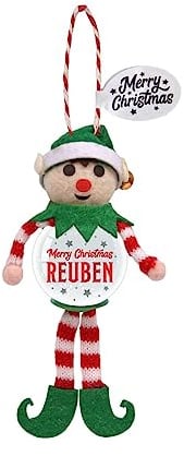 Personalised Snowglobe tree decoration (Reuben)