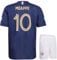KingDo Maillot de Foot France Football Mbappe Domicile - 2022-2024 - Enfant et Adultes - 140 Bleu
