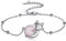 VADMANS Katze Armband Sterling Silber Rosenquarz Schmuck Geschenke für Damen Mädchen Katze Liebhaber