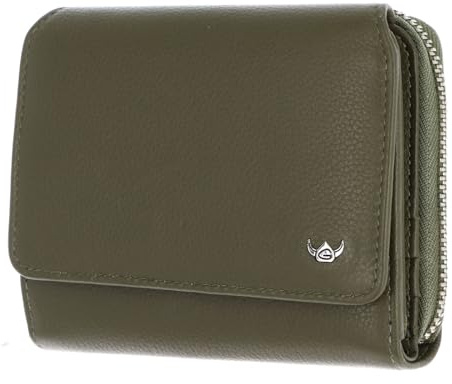 Golden Head Leder Geldbörse Madrid RFID Protect RV-Börse 3316 Oliv olivgrün