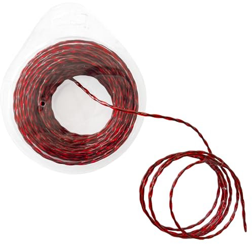 Avalon - Hilo helicoidal para desbrozadora y cortacésped Nylon Resistente Universal (1,65 mm x 75 M) Hilo de desbrozadora Reforzado DualPower para maleza