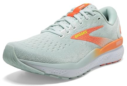 Brooks Damen Ghost 16 Sneaker, Skylight Coconut Sunset, 40 EU