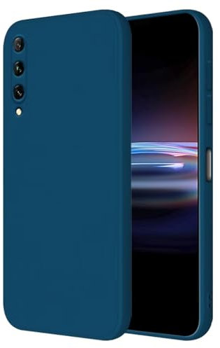HONLEN Custodia Compatibile con HUAWEI P Smart Pro/Honor 9X Pro (6.59 Inches) Morbida Liquido TPU Silicone Case Protettiva, Antiurto in Antigraffio Cover Protettiva