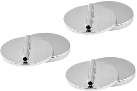 EXCEART 3stücke Teiliges Magnetische Brosche Schnalle Mini Pin Konverter Metall Broschen Halter Für Kleidung Leichte Und Praktische Diy Schmucklösung
