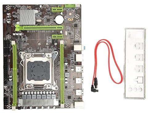 Garsent X79 Pro Computer Motherboard, Dual Channel DDR3 Desktop Motherboard, LGA 2011 Motherboard, for V1 V2 CPU Such As E5 2640 E5 2650 E5 2660 E5 2670 E5 2680